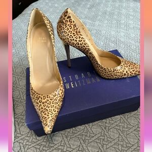 Stuart Weitzman Animal Print Heels